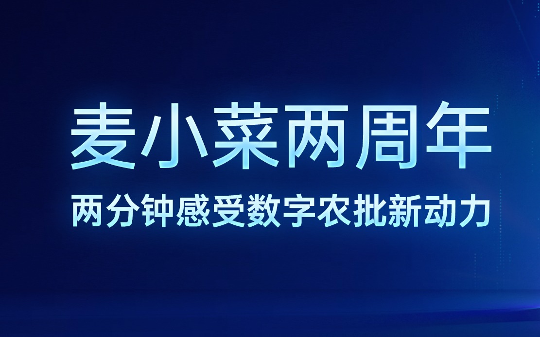 麥小菜上線(xiàn) 2 周年 | 2 分鐘看懂麥小菜是什么